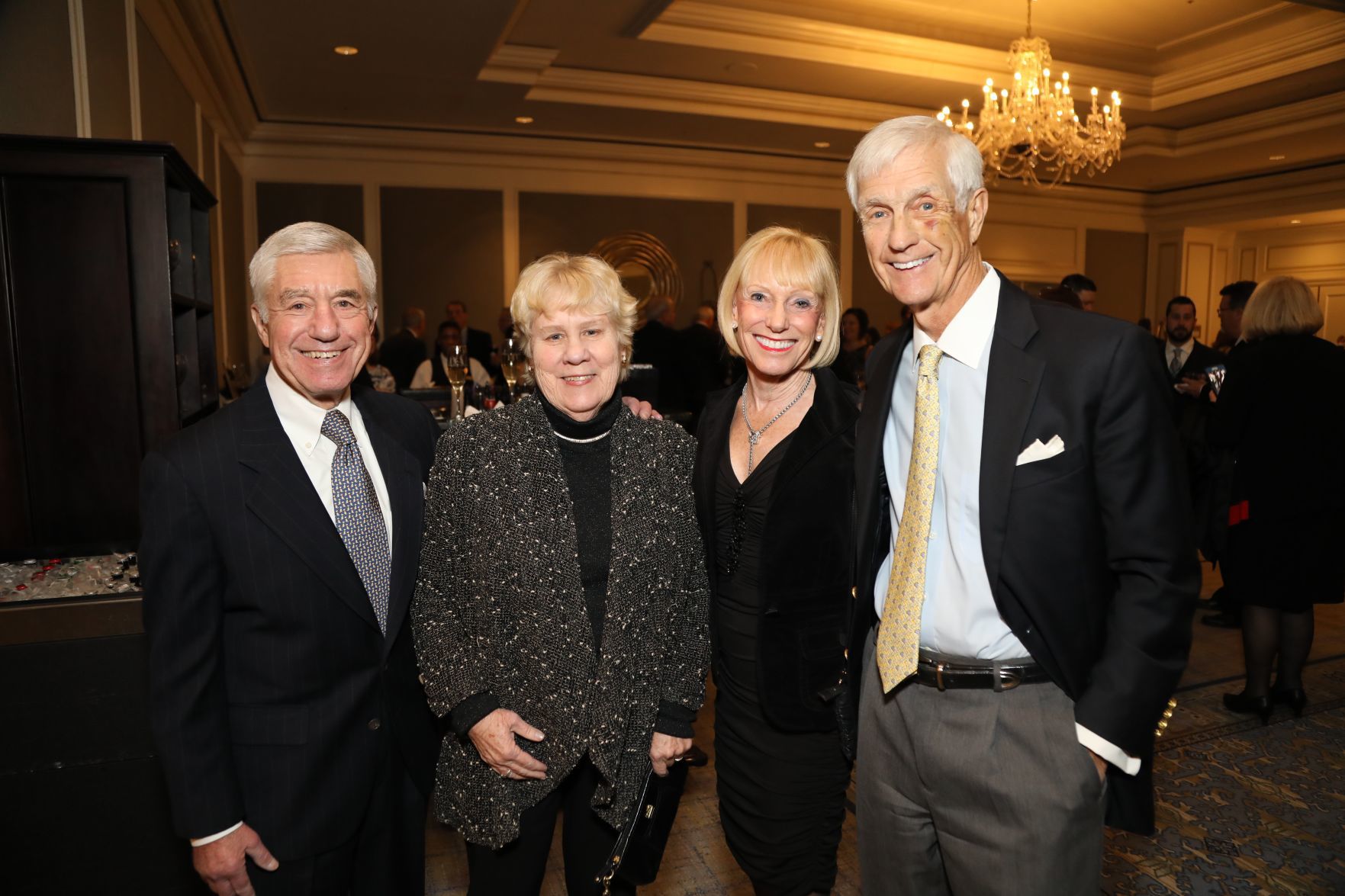 Peter and Susan Krombach, Louise and Richard Jensen